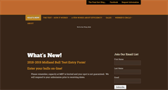 Desktop Screenshot of midlandbulltest.com